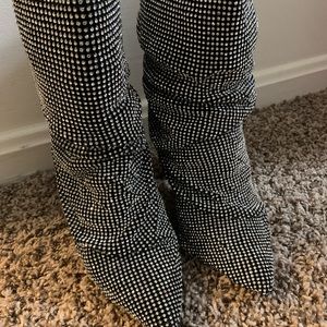 Made You Look Sequin Booties